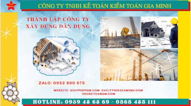 Kinh nghiệm thành lập công ty xây dựng dân dụng tại Đồng Tháp