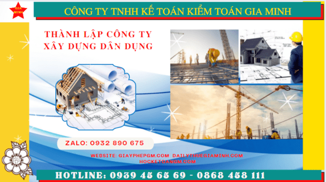 Kinh nghiệm thành lập công ty xây dựng dân dụng tại Thành Phố Thủ Đức 