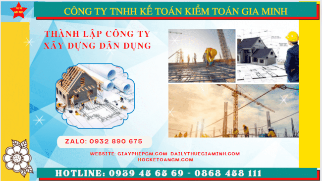 Kinh nghiệm thành lập công ty xây dựng dân dụng tại TP Đà Nẵng
