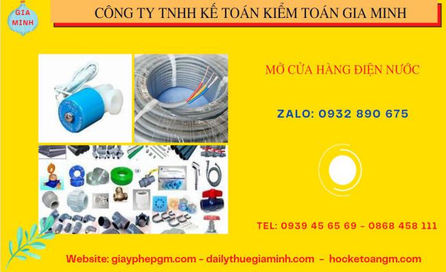 KINH NGHIỆM MỞ CỬA HÀNG ĐIỆN NƯỚC 4 Kinh nghiệm mở cửa hàng điện nước