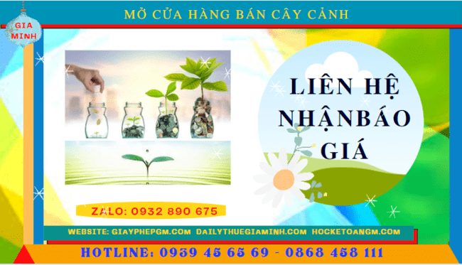 Mở cửa hàng bán cây cảnh tại Lạng Sơn 5 Mở cửa hàng kinh doanh cây cảnh tại Lạng Sơn hết bao nhiêu tiền