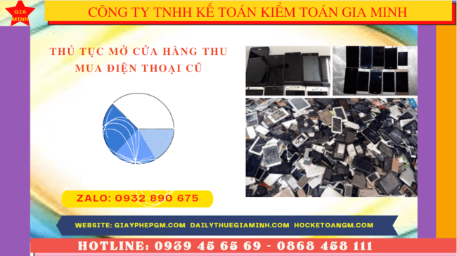 THỦ TỤC MỞ CỬA HÀNG THU MUA ĐIỆN THOẠI 6 Mở cửa hàng mua bán đồ cũ thành công
