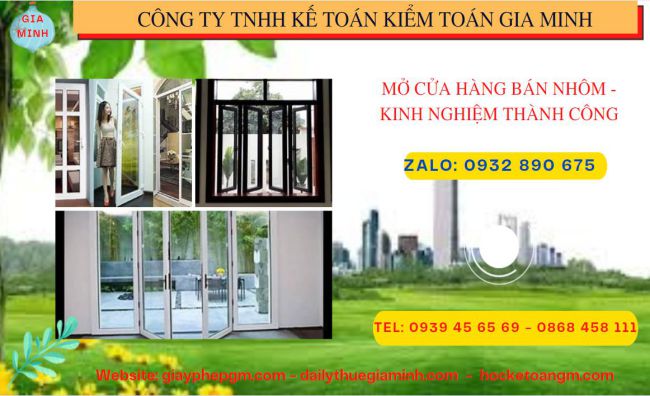 Mở cửa hàng bán nhôm kinh - nghiệm thành công 4 Mở cửa hàng bán nhôm - kinh nghiệm thành công