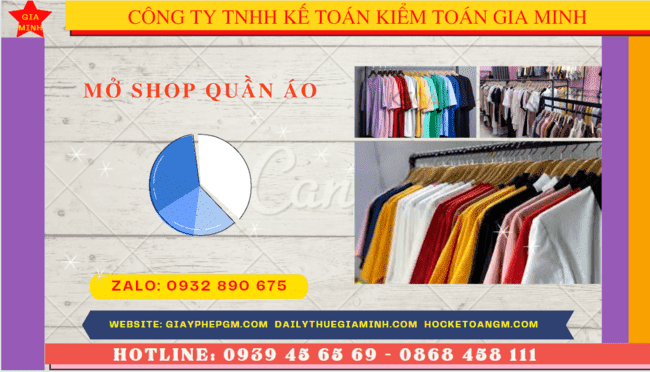 Kinh Nghiệm Mở Shop Quần Áo Chi Tiết: Các Bước Quan Trọng và Lời Khuyên Cần Biết 6 Mở cửa hàng quần áo có phải đóng thuế không?