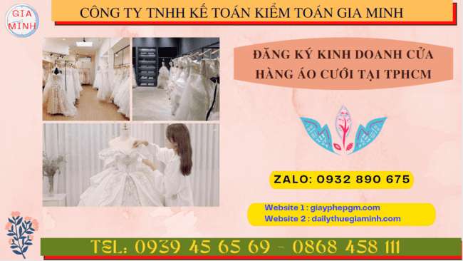 Mở cửa hàng váy cưới