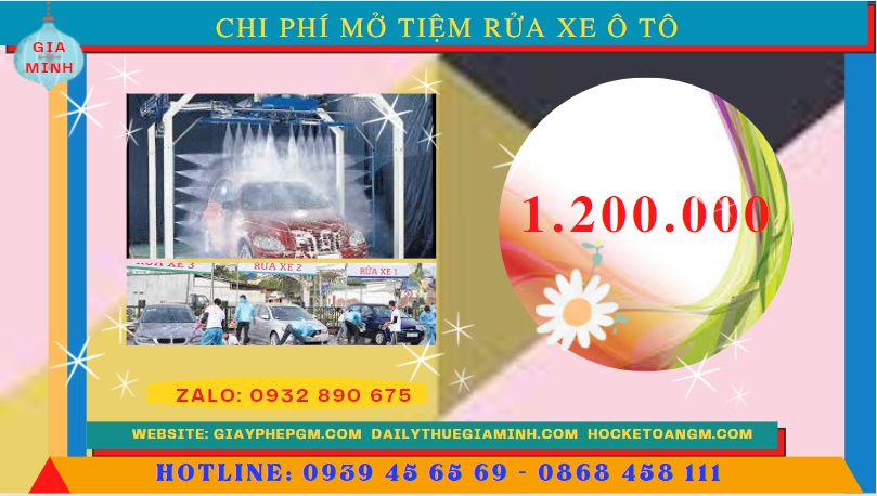 Mở tiệm rửa xe ô tô tại bình định 5 Mở tiệm rửa xe ô tô cần bao nhiêu tiền tại Bình Định
