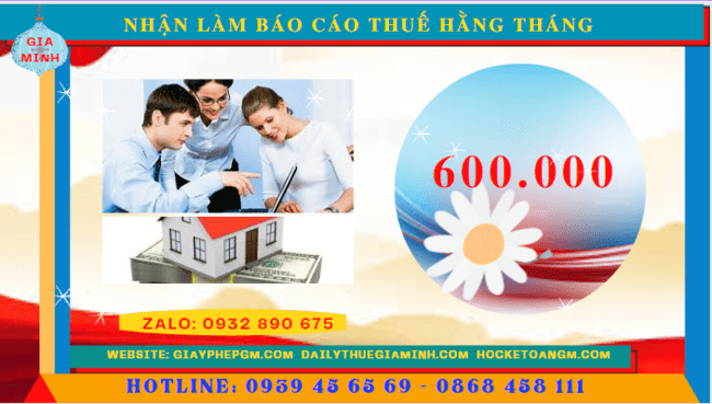 NHẬN LÀM BÁO CÁO THUẾ HÀNG THÁNG TẠI BÌNH THUẬN 6 Giá dịch vụ báo cáo thuế hàng tháng giá rẻ tại Bình Thuận