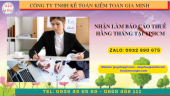 NHẬN LÀM BÁO CÁO THUẾ HÀNG THÁNG TẠI HẢI DƯƠNG 10 Nhận làm báo cáo thuế hàng tháng giá rẻ tại Hải Dương