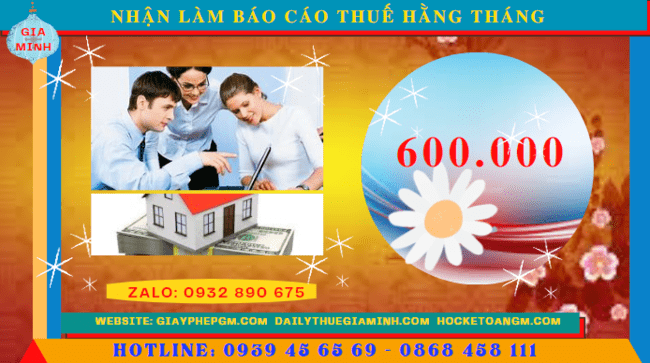 NHẬN LÀM BÁO CÁO THUẾ HÀNG THÁNG TẠI KHÁNH HÒA 6 Giá dịch vụ báo cáo thuế hàng tháng giá rẻ tại Khánh Hòa