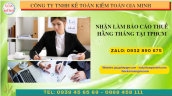 NHẬN LÀM BÁO CÁO THUẾ HÀNG THÁNG TẠI LẠNG SƠN 14 Nhận làm báo cáo thuế hàng tháng giá rẻ tại Lạng Sơn