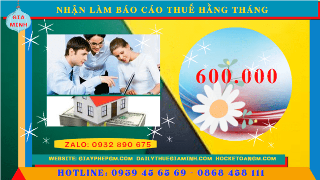 NHẬN LÀM BÁO CÁO THUẾ HÀNG THÁNG TẠI LONG AN 6 Giá dịch vụ báo cáo thuế hàng tháng giá rẻ tại Long An