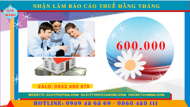 Nhận làm báo cáo thuế hàng tháng giá rẻ tại Thành phố Châu Đốc