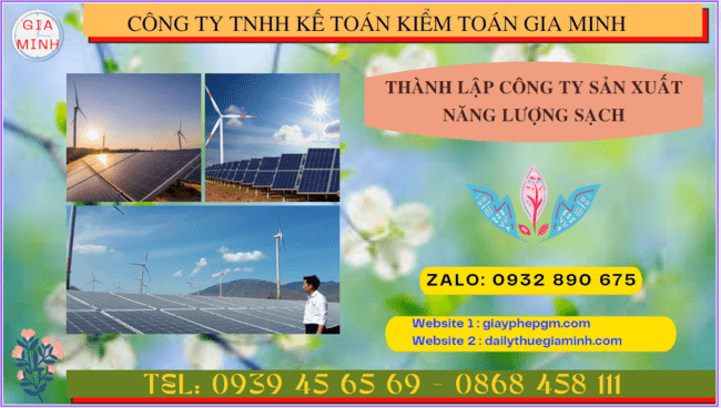 THÀNH LẬP CÔNG TY SẢN XUẤT NĂNG LƯỢNG SẠCH 4 Những điều cần lưu ý thành lập công ty sản xuất năng lượng sạch
