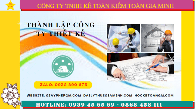 Những điều cần lưu ý thành lập công ty thiết kế xây dựng uy tín tại TP Hồ Chí Minh