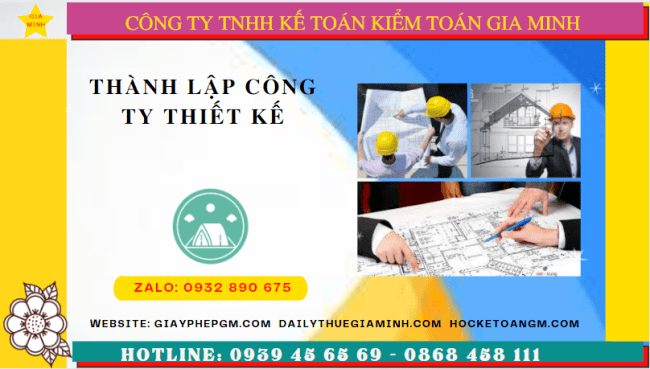 Những điều cần lưu ý thành lập công ty thiết kế xây dựng uy tín tại TPHCM