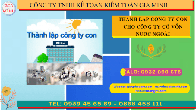 THÀNH LẬP CÔNG TY CON CÓ VỐN ĐẦU TƯ NƯỚC NGOÀI TẠI SƠN LA 4 Quy trình thành lập công ty con có vốn đầu tư nước ngoài tại Sơn La