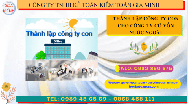 THÀNH LẬP CÔNG TY CON CÓ VỐN ĐẦU TƯ NƯỚC NGOÀI TẠI THÀNH PHỐ HỒ CHÍ MINH 4 Quy trình thành lập công ty con có vốn đầu tư nước ngoài tại Thành Phố Hồ Chí Minh
