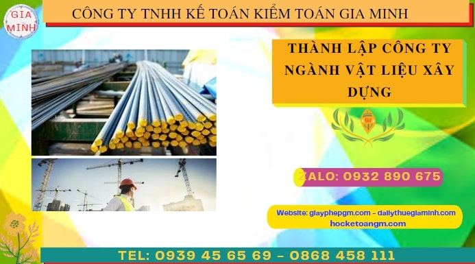 Quy trình thành lập cửa hàng kinh doanh ngành vật liệu xây dựng tại Đắk Lắk
