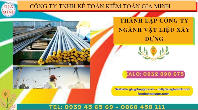 Quy trình thành lập cửa hàng kinh doanh ngành vật liệu xây dựng tại Gia Lai