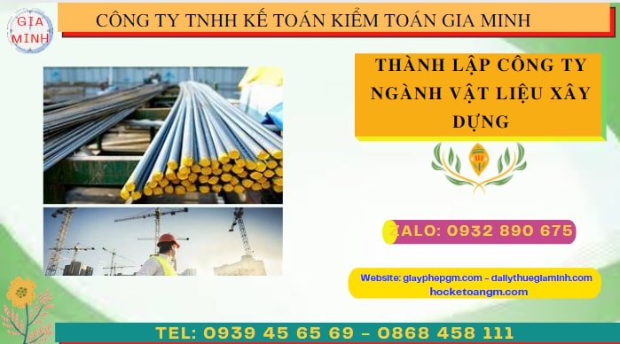 Quy trình thành lập cửa hàng kinh doanh ngành vật liệu xây dựng tại Hà Giang