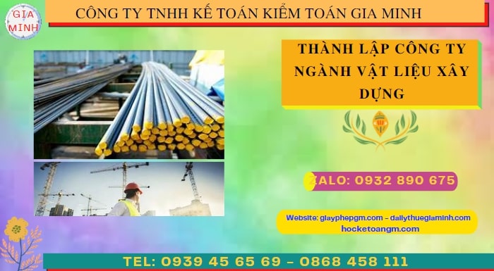Quy trình thành lập cửa hàng kinh doanh ngành vật liệu xây dựng tại Nha Trang