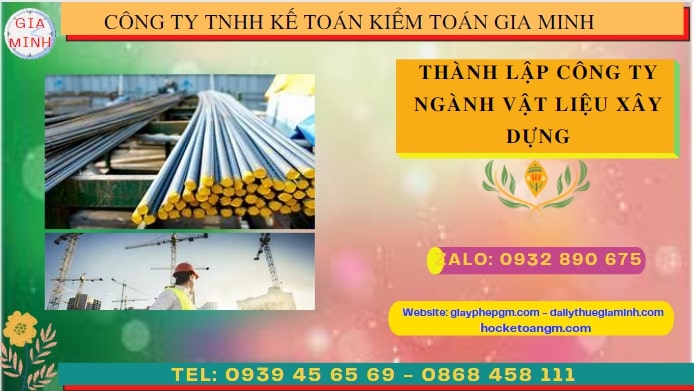 Quy trình thành lập cửa hàng kinh doanh ngành vật liệu xây dựng tại Ninh Thuận