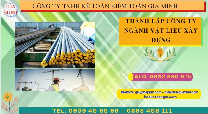 Quy trình thành lập cửa hàng kinh doanh ngành vật liệu xây dựng tại Phú Quốc