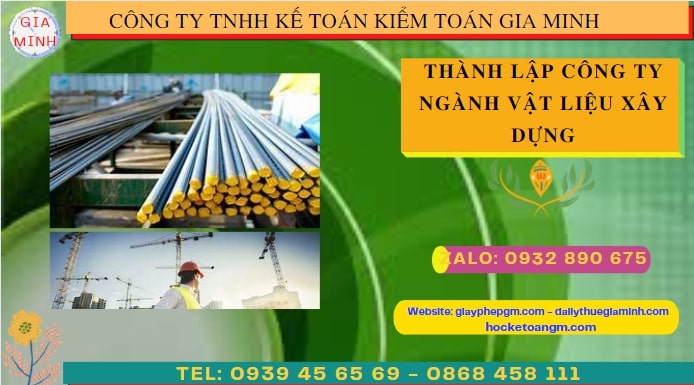 THÀNH LẬP CÔNG TY NGÀNH VẬT LIỆU XÂY DỰNG TẠI QUẢNG NGÃI 6 Quy trình thành lập cửa hàng kinh doanh ngành vật liệu xây dựng tại Quảng Ngãi