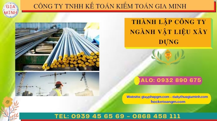 Quy trình thành lập cửa hàng kinh doanh ngành vật liệu xây dựng tại Tây Ninh