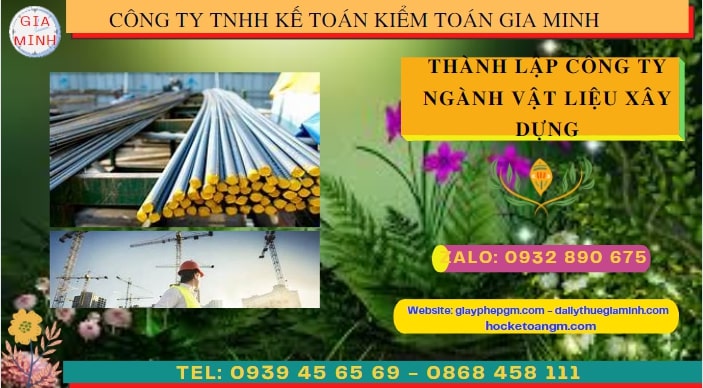 Chi tiết thủ tục thành lập công ty ngành vật liệu xây dựng tại thành phố cần thơ 6 Quy trình thành lập cửa hàng kinh doanh ngành vật liệu xây dựng tại Thành Phố Cần Thơ