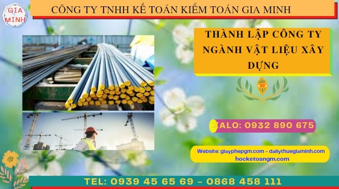 Quy trình thành lập cửa hàng kinh doanh ngành vật liệu xây dựng tại Thành Phố Đà Nẵng