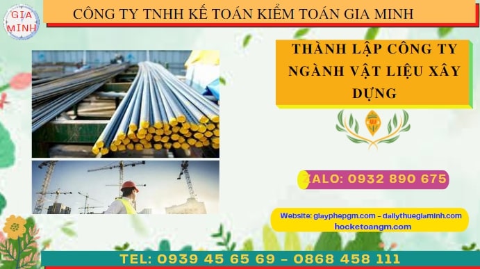 THÀNH LẬP CÔNG TY NGÀNH VẬT LIỆU XÂY DỰNG TẠI THÀNH PHỐ HẢI PHÒNG 6 Quy trình thành lập cửa hàng kinh doanh ngành vật liệu xây dựng tại Thành Phố Hải Phòng
