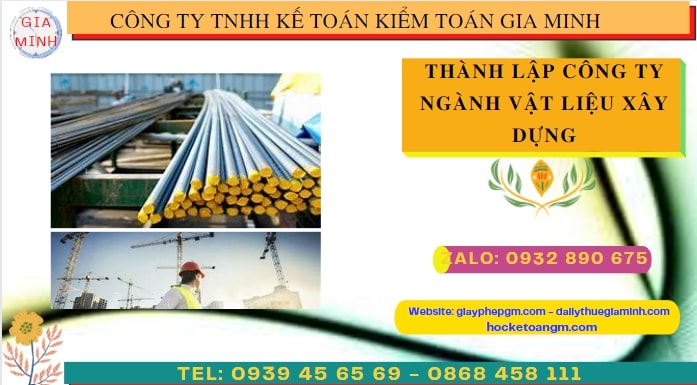 THÀNH LẬP CÔNG TY NGÀNH VẬT LIỆU XÂY DỰNG TẠI YÊN BÁI 6 Quy trình thành lập cửa hàng kinh doanh ngành vật liệu xây dựng tại Yên Bái