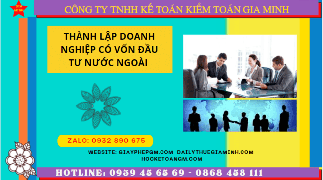 THÀNH LẬP DOANH NGHIỆP CÓ VỐN ĐẦU TƯ NƯỚC NGOÀI TẠI CÀ MAU 6 Thành lập chi nhánh có vốn đầu tư nước ngoài tại Cà Mau