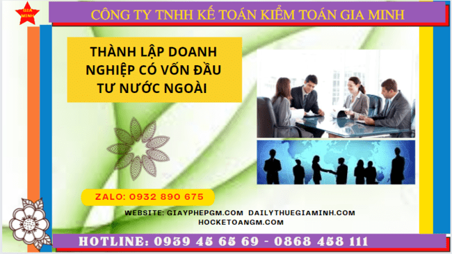 Thành lập doanh nghiệp có vốn đầu tư nước ngoài tại Đà Nẵng 6 Thành lập chi nhánh có vốn đầu tư nước ngoài tại Đà Nẵng