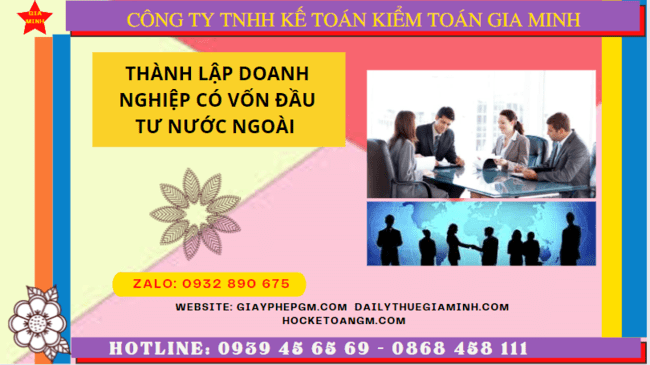 Thành lập doanh nghiệp có vốn đầu tư nước ngoài tại thành phố Đà Nẵng 6 Thành lập chi nhánh có vốn đầu tư nước ngoài tại Thành Phố Đà Nẵng