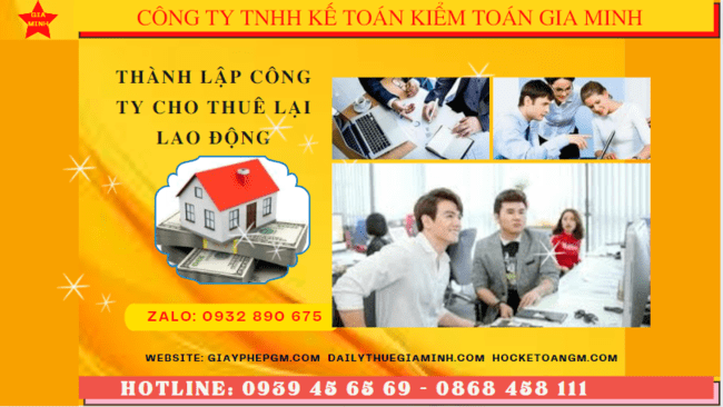 Thành lập công ty cho thuê lao động tại TPHCM