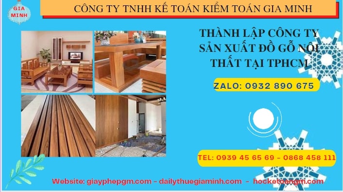 THÀNH LẬP CÔNG TY SẢN XUẤT ĐỒ GỖ NỘI THẤT TẠI BÌNH PHƯỚC 8 Thành lập công ty đồ gỗ nội thất tại Bình Phước
