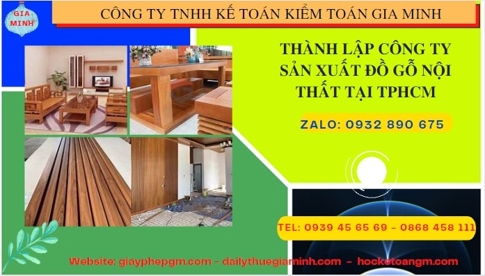Thành lập công ty sản xuất đồ gỗ nội thất tại Hà Giang 8 Thành lập công ty đồ gỗ nội thất tại Hà Giang