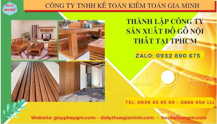 THÀNH LẬP CÔNG TY SẢN XUẤT ĐỒ GỖ NỘI THẤT TẠI HÀ NAM 6 Thành lập công ty đồ gỗ nội thất tại Hà Nam