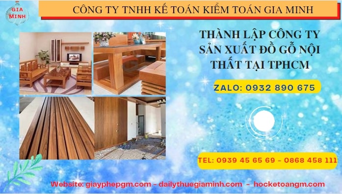 THÀNH LẬP CÔNG TY SẢN XUẤT ĐỒ GỖ NỘI THẤT TẠI HUẾ 6 Thành lập công ty đồ gỗ nội thất tại Huế