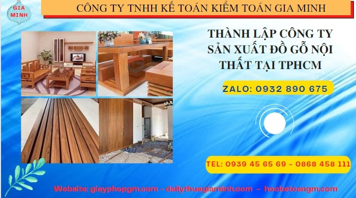 Thành lập công ty sản xuất đồ gỗ nội thất tại Kiên Giang đúng luật, trọn gói 8 Thành lập công ty đồ gỗ nội thất tại Kiên Giang