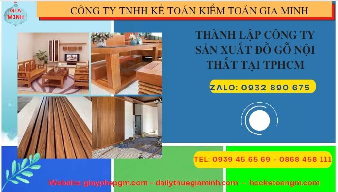 Thành lập công ty đồ gỗ nội thất tại Lạng Sơn