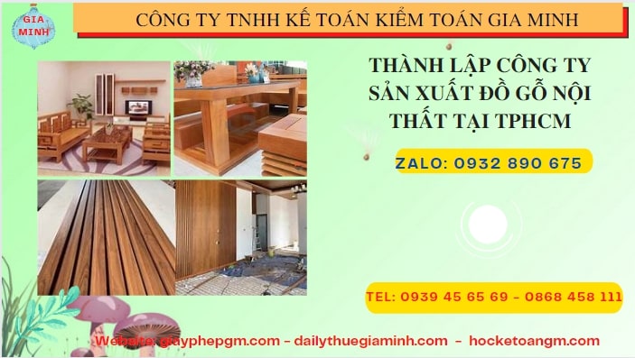 THÀNH LẬP CÔNG TY SẢN XUẤT ĐỒ GỖ NỘI THẤT TẠI NHA TRANG 6 Thành lập công ty đồ gỗ nội thất tại Nha Trang