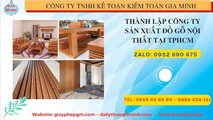 Thành lập công ty đồ gỗ nội thất tại Phú Quốc
