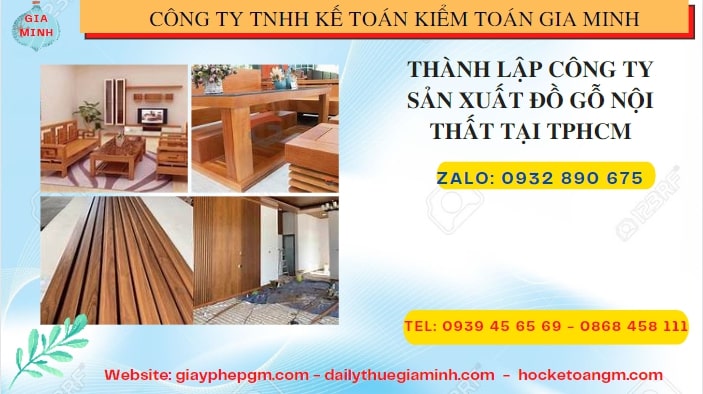 Thành lập công ty đồ gỗ nội thất tại Thành Phố Đà Nẵng
