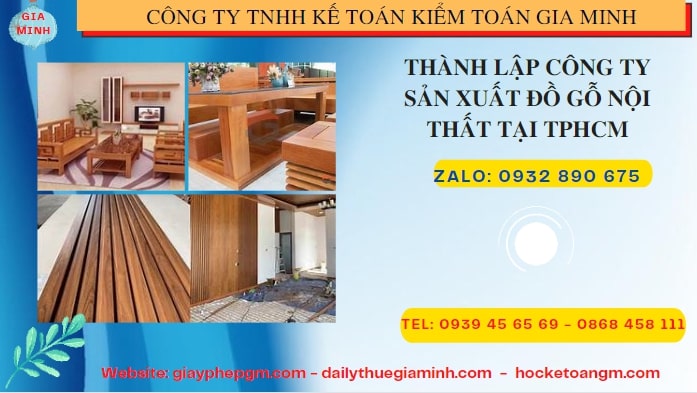 THÀNH LẬP CÔNG TY SẢN XUẤT ĐỒ GỖ NỘI THẤT TẠI THÀNH PHỐ HÀ NỘI 6 Thành lập công ty đồ gỗ nội thất tại Thành Phố Hà Nội