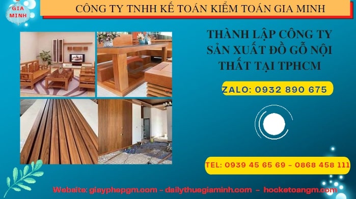 THÀNH LẬP CÔNG TY SẢN XUẤT ĐỒ GỖ NỘI THẤT TẠI THÀNH PHỐ HUẾ 6 Thành lập công ty đồ gỗ nội thất tại Thành Phố Huế