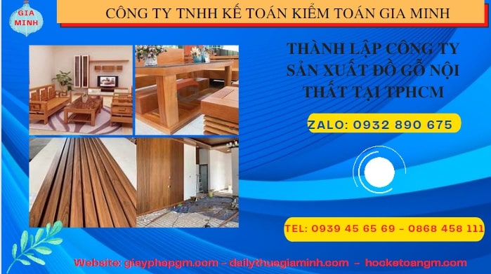 Thành lập công ty đồ gỗ nội thất tại TP Đà Nẵng