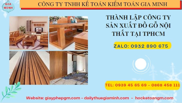 THÀNH LẬP CÔNG TY SẢN XUẤT ĐỒ GỖ NỘI THẤT TẠI TT HUẾ 6 Thành lập công ty đồ gỗ nội thất tại TT Huế